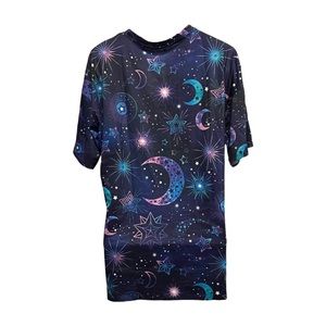 Stars & Moons Galaxy. Size 3X